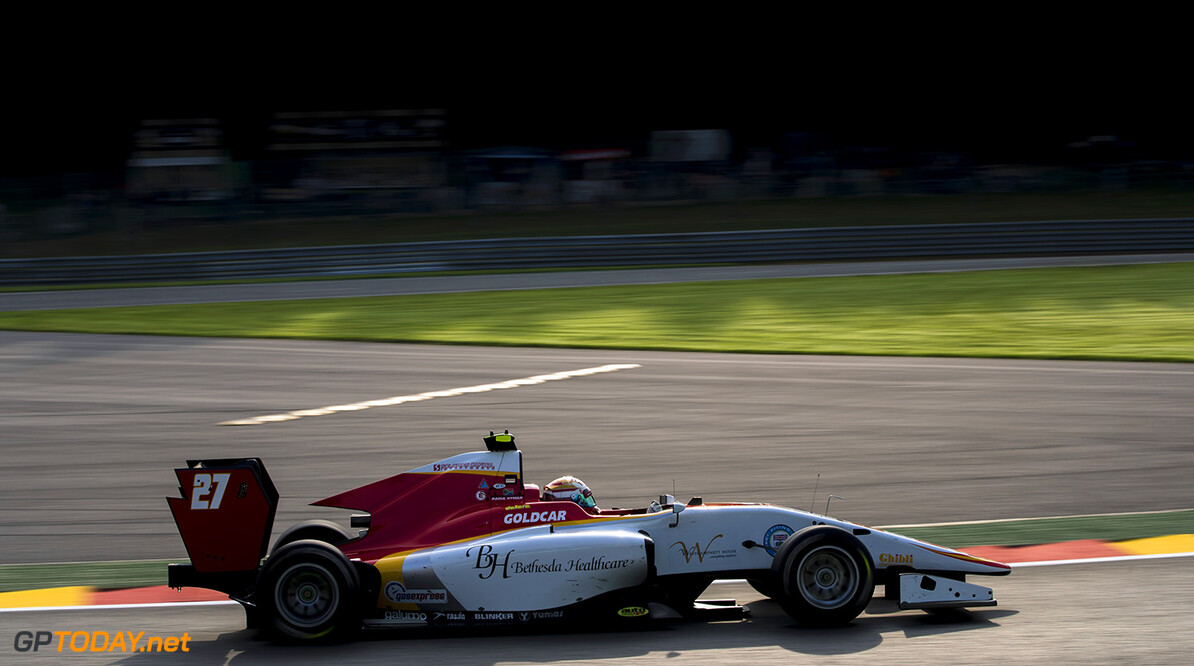 2017 GP3 Series Round 5. 
Spa-Francorchamps, Spa, Belgium.
Friday 25 August 2017.
Raoul Hyman (RSA, Campos Racing). 
Photo: Zak Mauger/GP3 Series Media Service.
ref: Digital Image _56I0770

Zak Mauger



Practice action