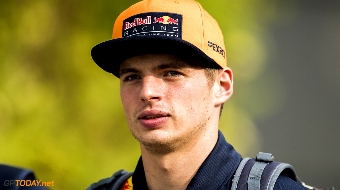 SINGAPORE - SEPTEMBER 14:  Max Verstappen of Netherlands and Red Bull Racing walks in the Paddock during previews ahead of the Formula One Grand Prix of Singapore at Marina Bay Street Circuit on September 14, 2017 in Singapore.  (Photo by Lars Baron/Getty Images) // Getty Images / Red Bull Content Pool  // P-20170914-00443 // Usage for editorial use only // Please go to www.redbullcontentpool.com for further information. // 
F1 Grand Prix of Singapore - Previews

Singapore
Singapore

P-20170914-00443