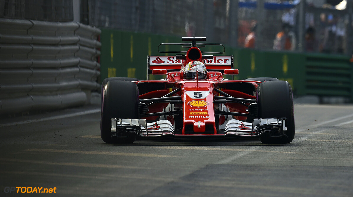 Vettel on pole for the Singapore Grand Prix