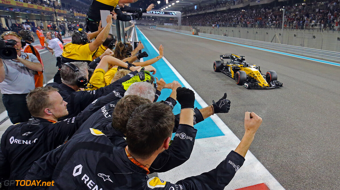 Renault praise Hulkenberg after securing sixth