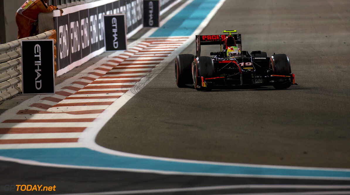 2017 FIA Formula 2 Round 11.
Yas Marina Circuit, Abu Dhabi, United Arab Emirates.
Saturday 25 November 2017.
Roberto Merhi (ESP, Rapax). 
Photo: Zak Mauger/FIA Formula 2.
ref: Digital Image _X0W8924


Zak Mauger



Race One 1 Feature action