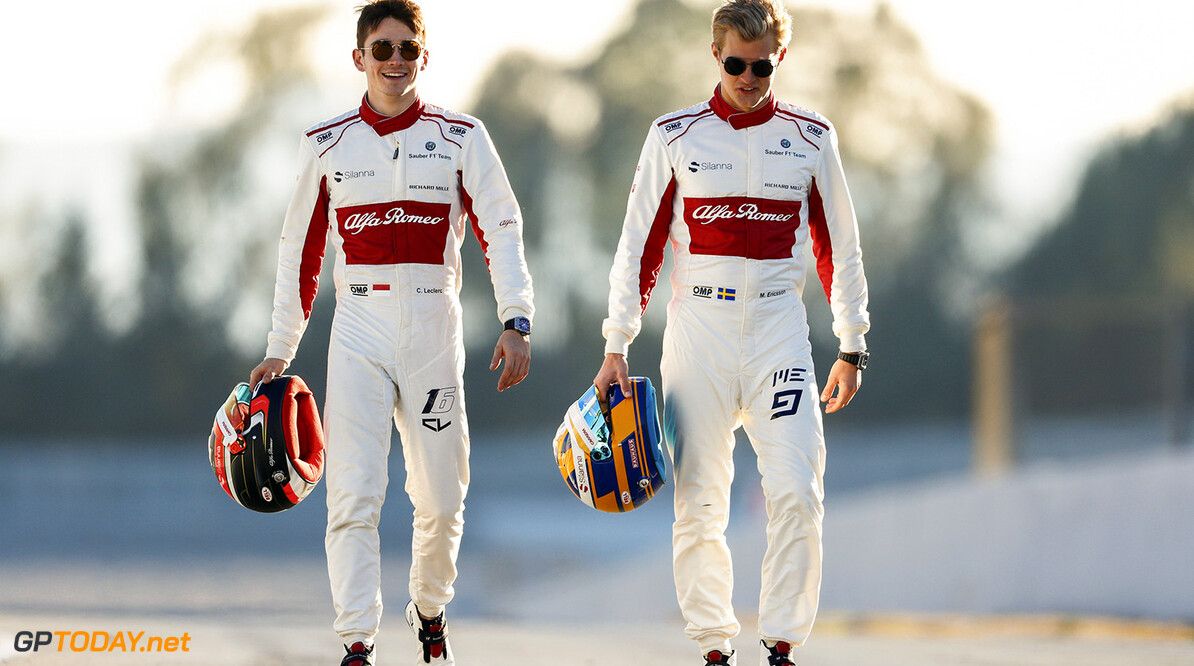 <b>Video: </b>Pit Stop Challenge met Leclerc en Ericsson