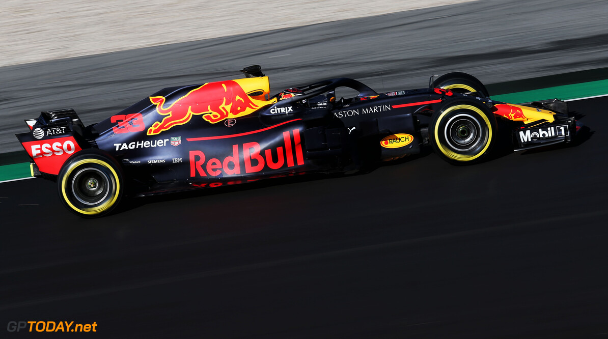 Red Bull Racing stays at Barcelona for filming day