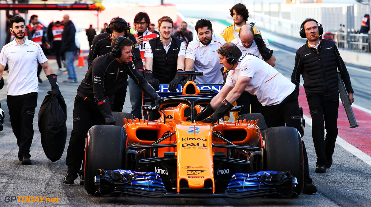 McLaren niet optimaal voorbereid voor seizoen 2018
