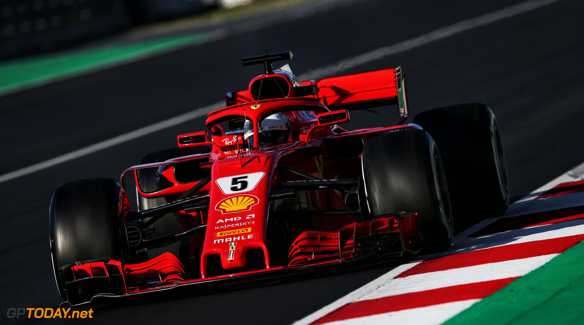 Sebastian Vettel noemt zijn Ferrari SF71H 'Loria'