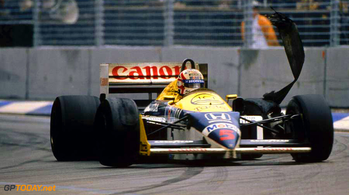 Nigel Mansell (GBR) Williams FW11, DNF
Australian Grand Prix, Adelaide, 26 October 1986