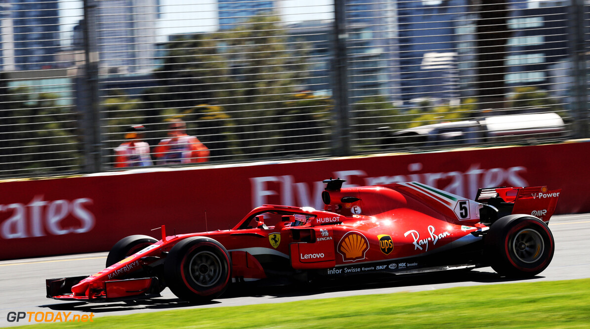Vettel states Ferrari "can be happy" with qualifying result