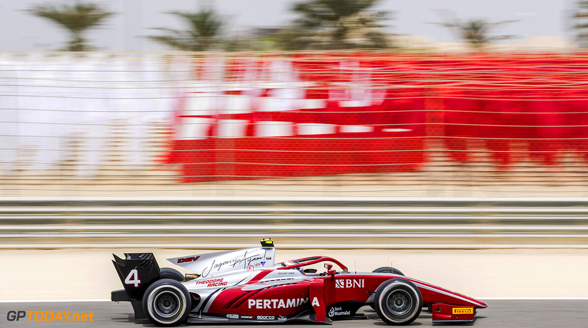 FIA Formula 2 Series - Round 1
Bahrain International Circuit, Sakhir, Bahrain
Friday 6 April 2018.
Nyck De Vries (NLD, PERTAMINA PREMA Theodore Racing). 
World Copyright: Zak Mauger/LAT Images
ref: Digital Image


Zak Mauger



f2 practice action