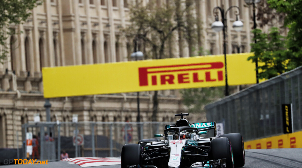 Hamilton snatches win in thrilling finale to Azerbaijan Grand Prix