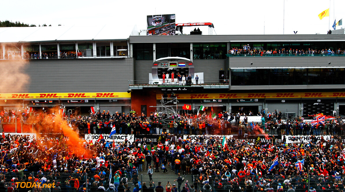Waarom er geen ereronde is na de Grand Prix van België