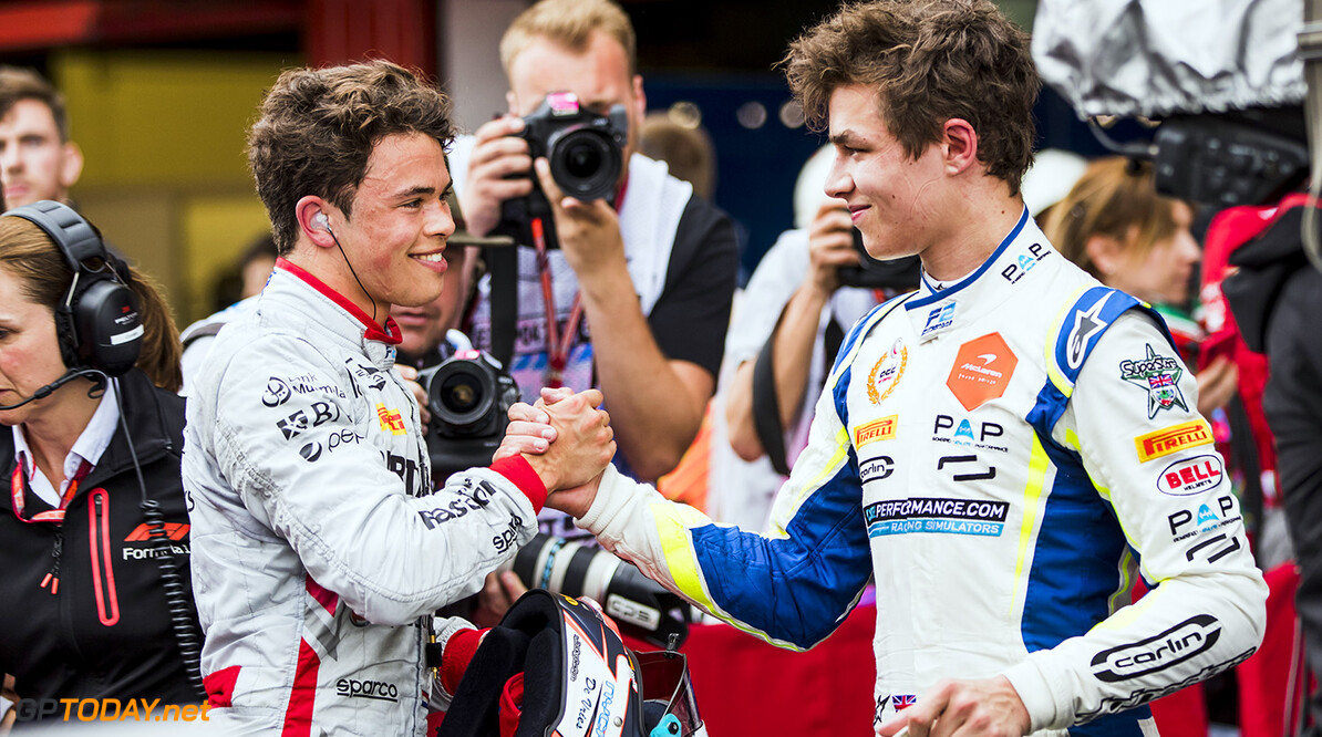 Norris: "Ik verwacht dat De Vries in 2019 Formule 2-titel wint"