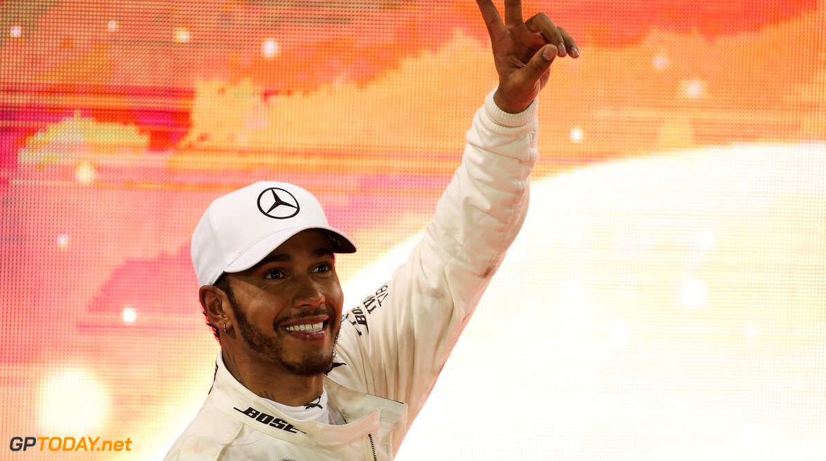 Hamilton officieel gehuldigd als wereldkampioen van 2018