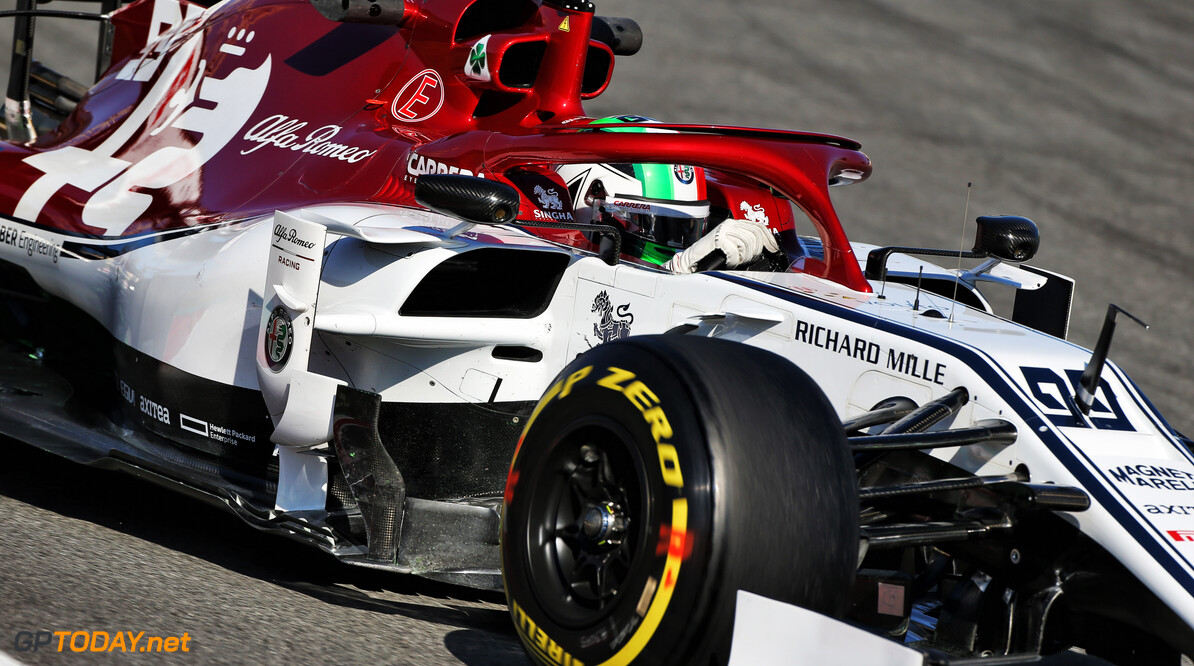 Giovinazzi heads the field on the opening morning of test two