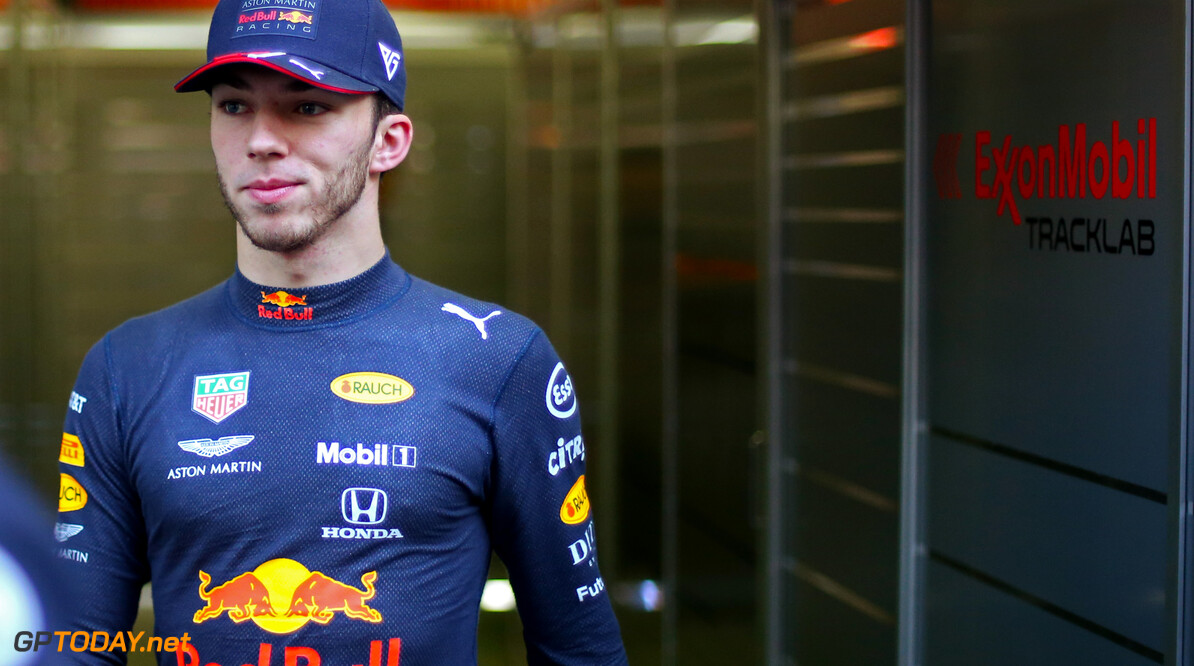 Gasly accepts blame for heavy test crash