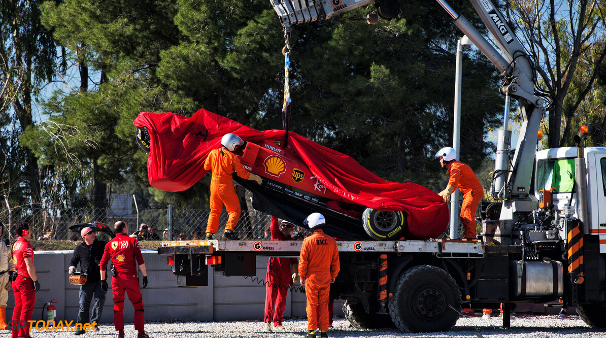 Vettel na crash: "Kon niets doen om deze impact te vermijden"