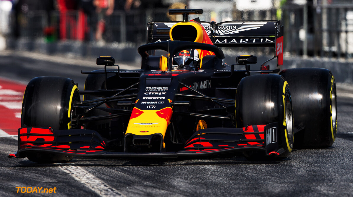 Red Bull Racing met de voor China geplande upgrade naar Australië