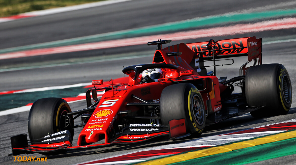 Vettel heads the final morning session in Barcelona