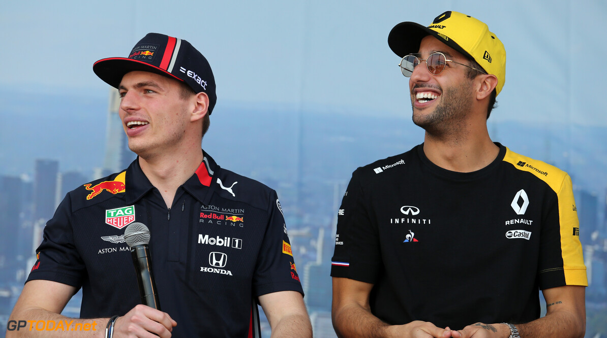 <b>Video: </b>Do Verstappen and Ricciardo miss each other?