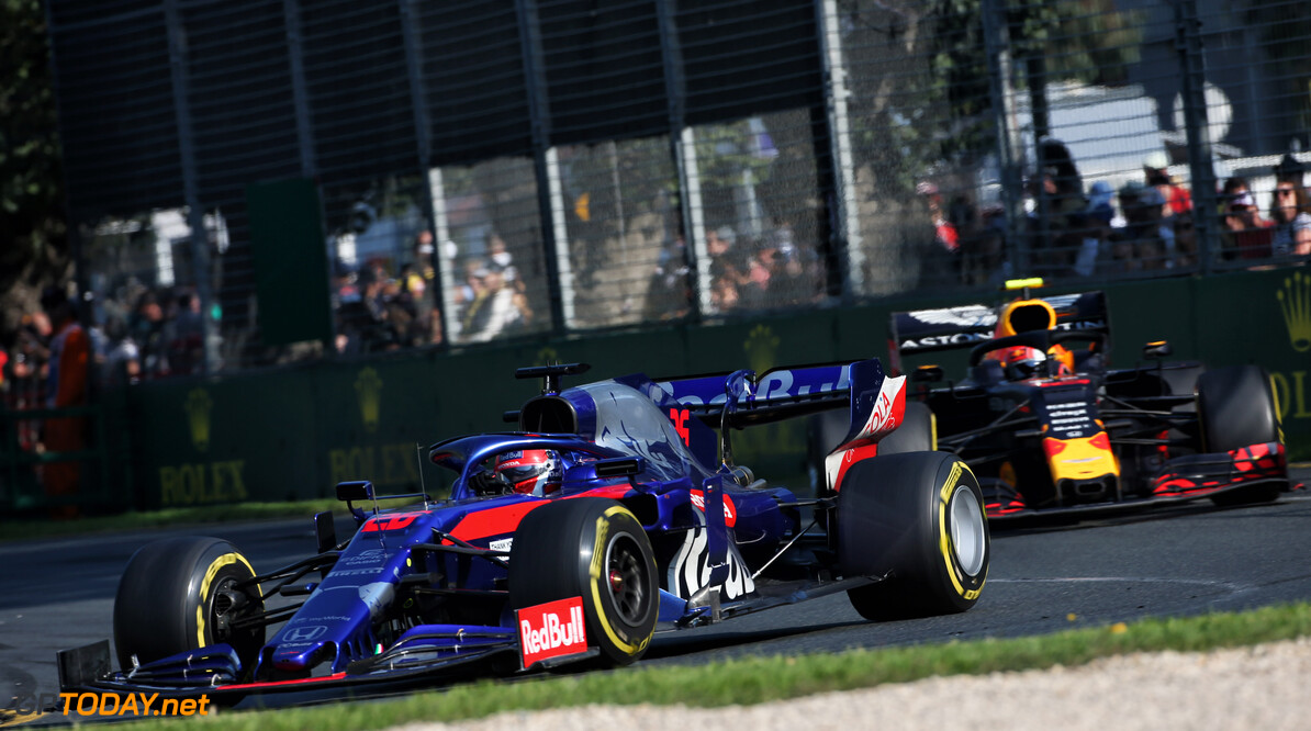 Kvyat satisfied after 'difficult' fight for a point