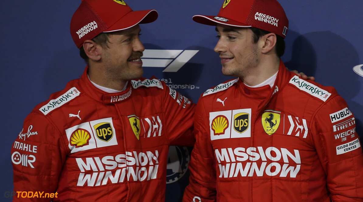 Leclerc 'learned a lot' from Vettel