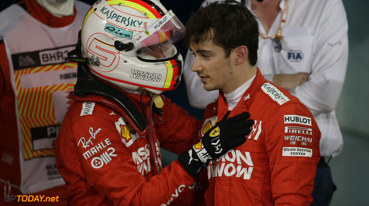 Vettel tevreden over samenwerking met Leclerc: "Hij is een goede jongen"