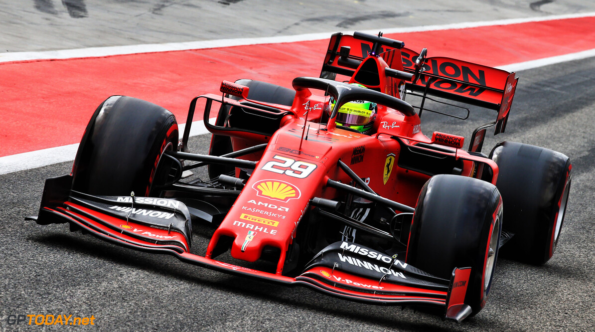 Mick Schumacher makes test debut with Ferrari in Bahrain