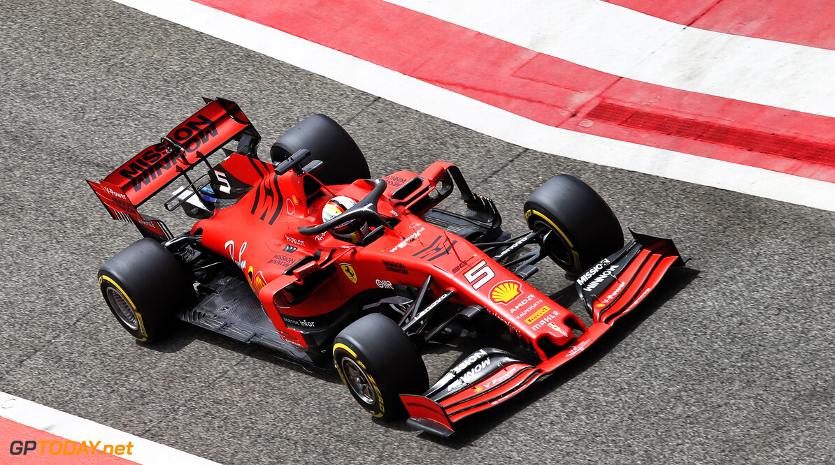 Vettel leads morning session on test day two in Bahrain
