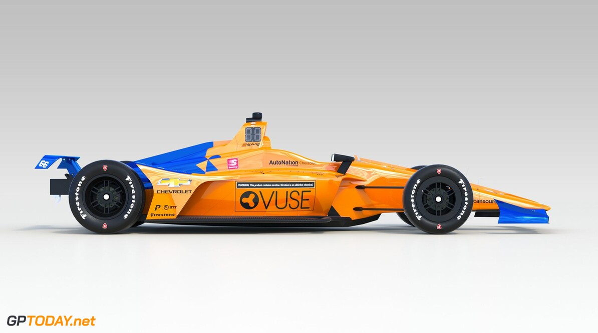 McLaren onthult bolide Alonso voor Indianapolis 500