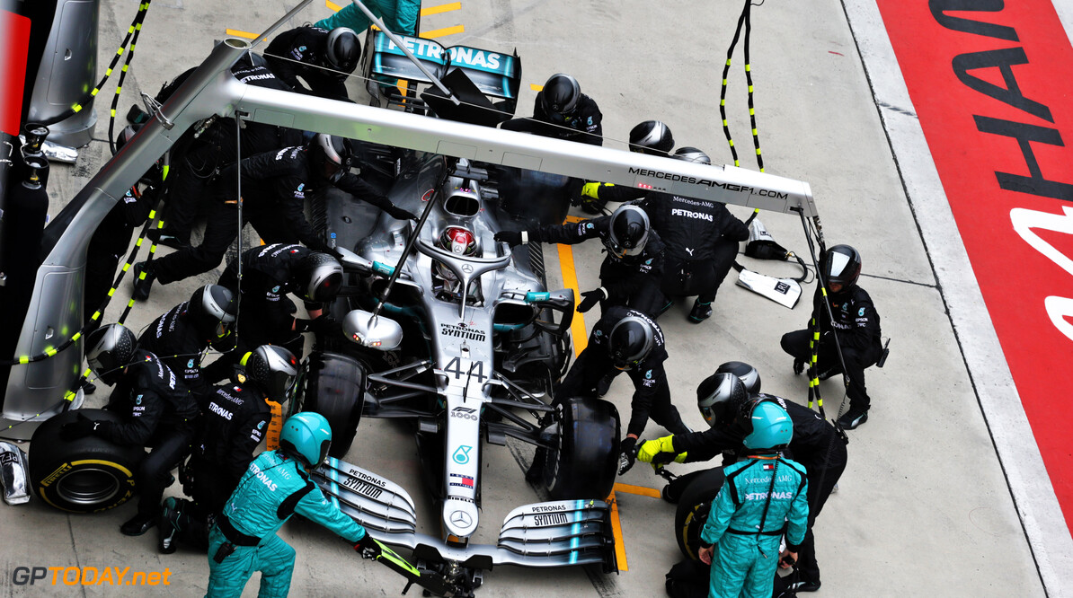 Wolff was the first to suggest double stack pit stop