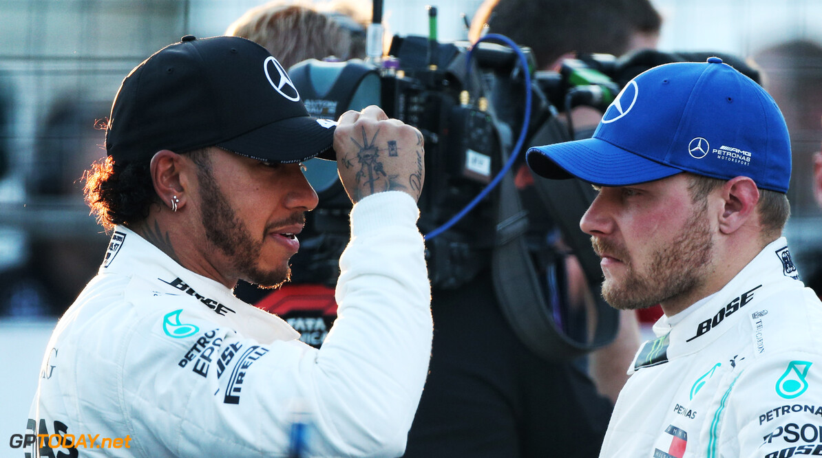 Mercedes 'lucky' Hamilton and Bottas get on well - Wolff
