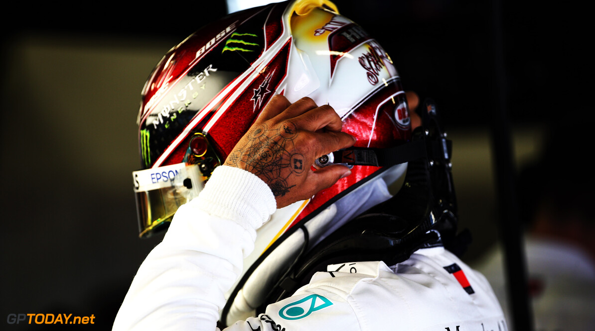 Hamilton's Q3 session hurt by battery issues