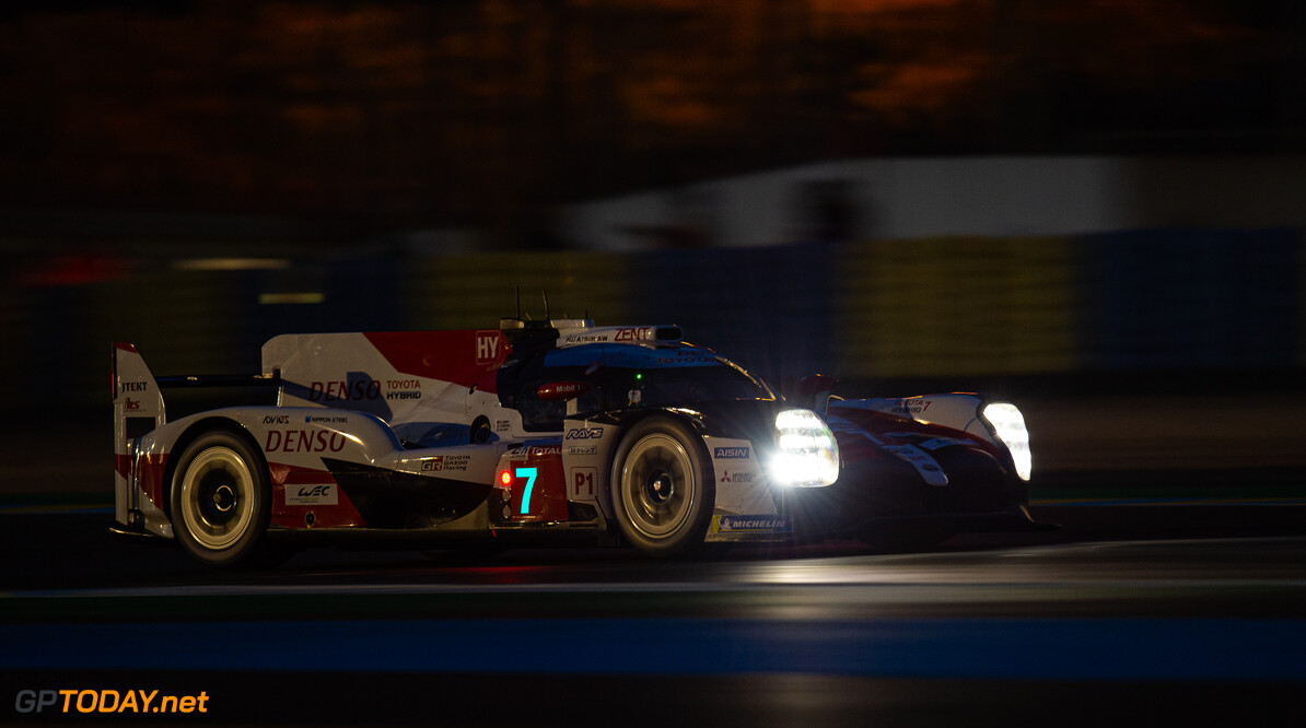 <strong> Le Mans Q3:</strong> Kobayashi claims pole and heads Toyota 1-2