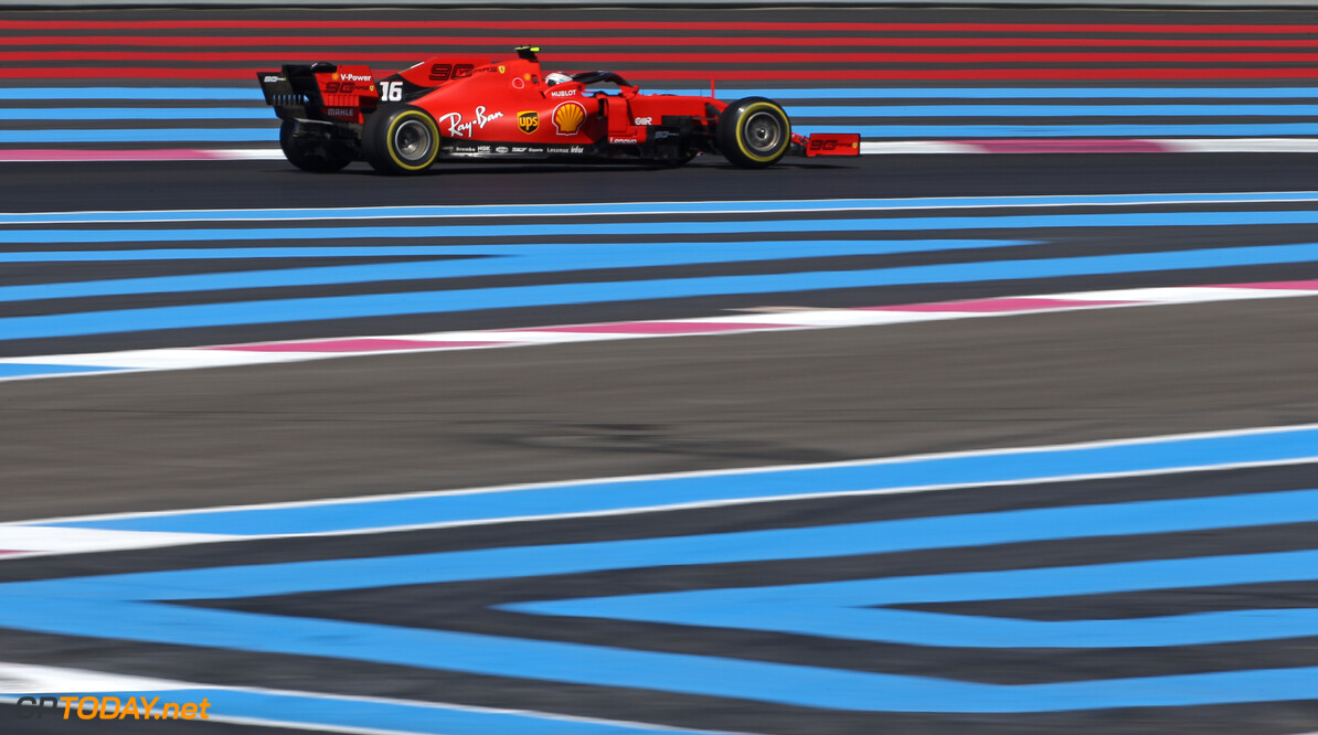 Formula One World Championship
Charles Leclerc (FRA), Scuderia Ferrari 
21.06.2019. Formula 1 World Championship, Rd 8, French Grand Prix, Paul Ricard, France, Practice Day.
- www.xpbimages.com, EMail: requests@xpbimages.com - copy of publication required for printed pictures. Every used picture is fee-liable. (C) Copyright: Charniaux / XPB Images
Motor Racing - Formula One World Championship - French Grand Prix - Practice Day - Paul Ricard, France
XPB Images
Le Castellet
France

Formel1 Formel F1 Formula 1 Formula1 GP Grand Prix one Friday June France French Circuit Paul Ricard Le Castellet 21 06 6 2019 Action Track