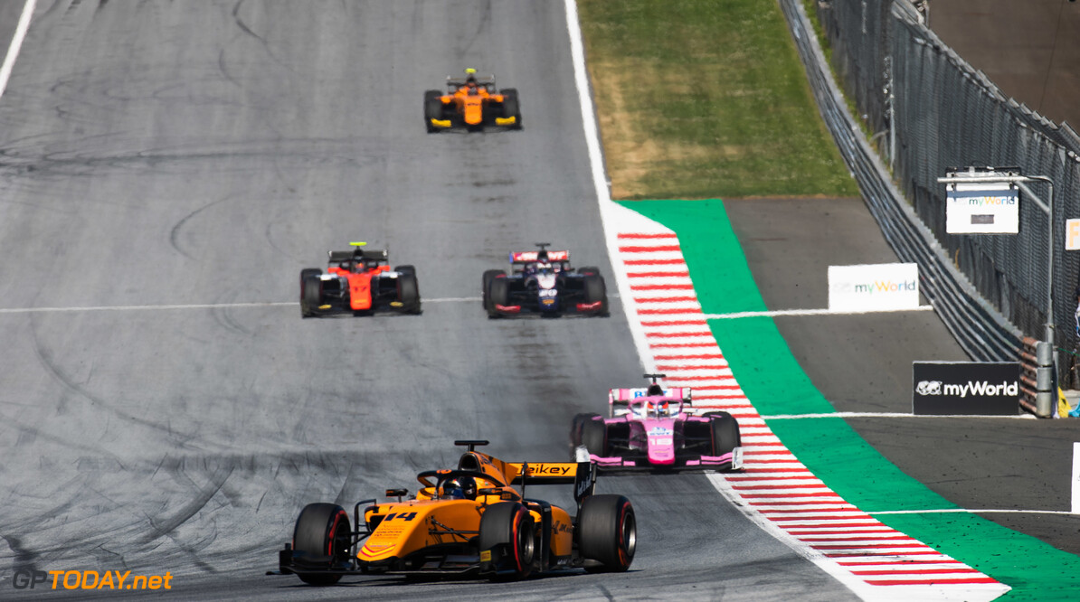 FIA Formula 2
RED BULL RING, AUSTRIA - JUNE 29: Arjun Maini (IND, CAMPOS RACING) during the Spielberg at Red Bull Ring on June 29, 2019 in Red Bull Ring, Austria. (Photo by Joe Portlock / LAT Images / FIA F2 Championship)
FIA Formula 2
Joe Portlock

Austria

FIA Formula 2