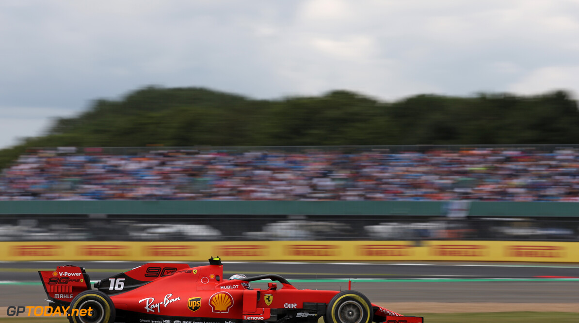 Formula One World Championship
Charles Leclerc (FRA), Scuderia Ferrari 
12.07.2019. Formula 1 World Championship, Rd 10, British Grand Prix, Silverstone, England, Practice Day.
- www.xpbimages.com, EMail: requests@xpbimages.com - copy of publication required for printed pictures. Every used picture is fee-liable. (C) Copyright: Charniaux / XPB Images
Motor Racing - Formula One World Championship - British Grand Prix - Practice Day - Silverstone, England
XPB Images
Silverstone
England

Formel1 Formel F1 Formula 1 Formula1 GP Grand Prix one Circuit Silverstone England Britain British United Kingdom UK Friday 12 07 7 2019 Action Track