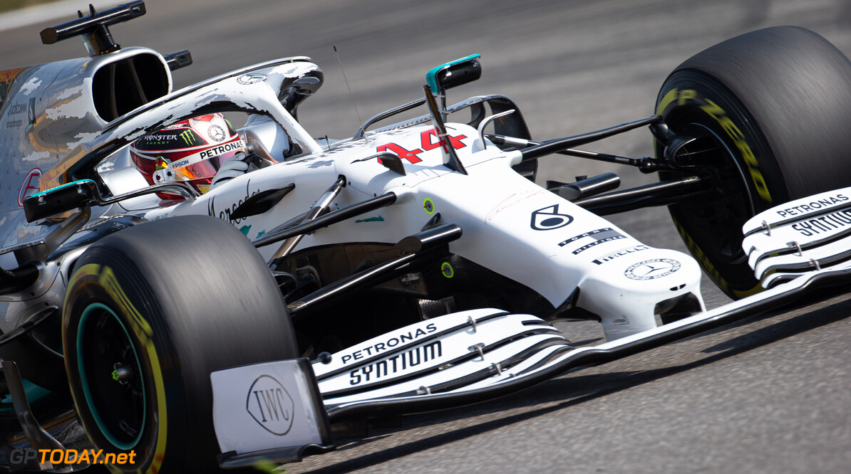 <b>Kwalificatie</b>: Hamilton en Verstappen delen eerste startrij op Hockenheim