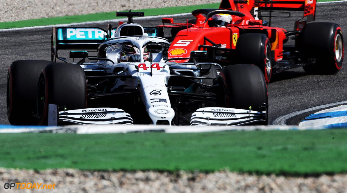 Hamilton: "Als Ferrari had gereden, dan was het spannend geworden"