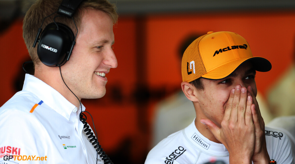McLaren over blessure Norris: "Hij kan gewoon rijden"