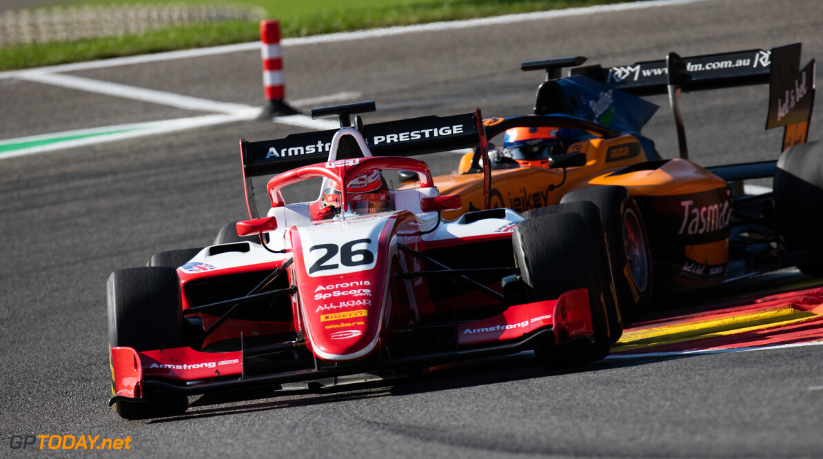 FIA Formula 3
SPA-FRANCORCHAMPS, BELGIUM - AUGUST 30: Marcus Armstrong (NZL, PREMA Racing) during the Spa-Francorchamps at Spa-Francorchamps on August 30, 2019 in Spa-Francorchamps, Belgium. (Photo by Joe Portlock / LAT Images / FIA F3 Championship)
FIA Formula 3
Joe Portlock

Belgium

FIA Formula 3 F3 Formula 3 FIA F3