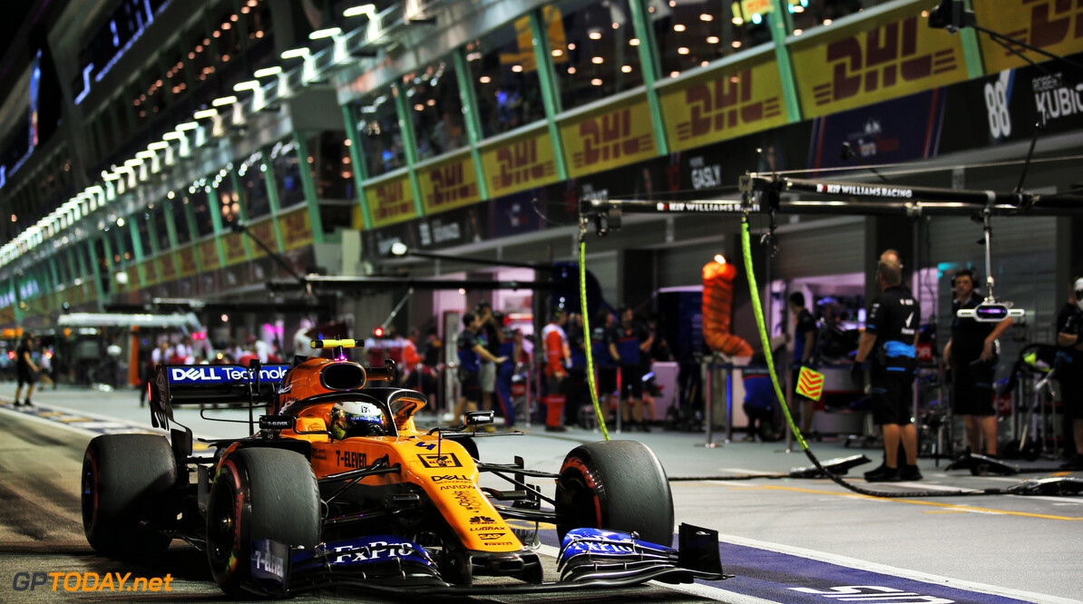 Norris happy with Singapore result after ‘stressful’ final 10 laps