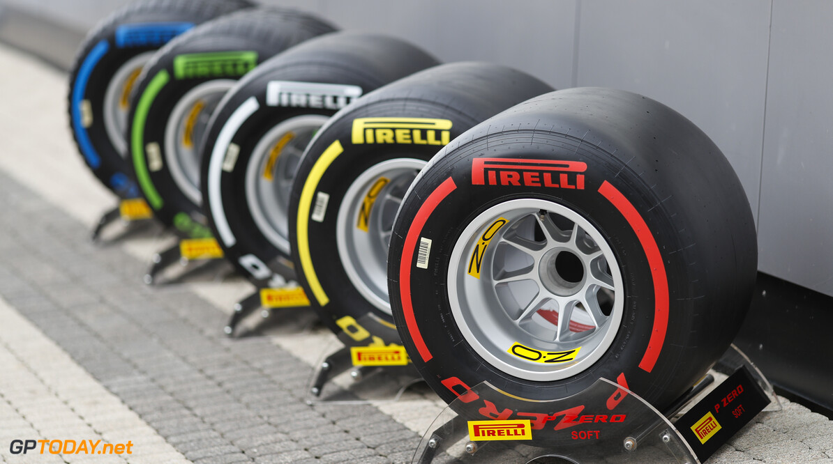 2019 Russian GP
SOCHI AUTODROM, RUSSIAN FEDERATION - SEPTEMBER 26: Pirelli tyres in the paddock during the Russian GP at Sochi Autodrom on September 26, 2019 in Sochi Autodrom, Russian Federation. (Photo by Zak Mauger / LAT Images)
2019 Russian GP
Zak Mauger

Russian Federation