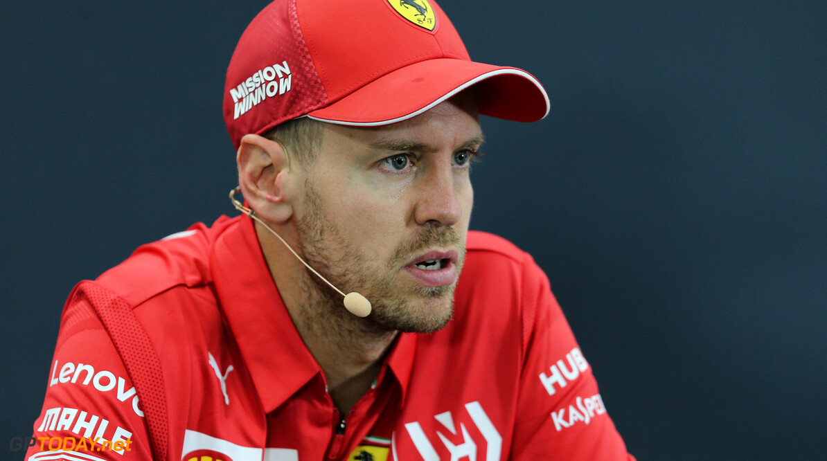 Sebastian Vettel: "Einde race moet bepaald worden met echte geblokte vlag"