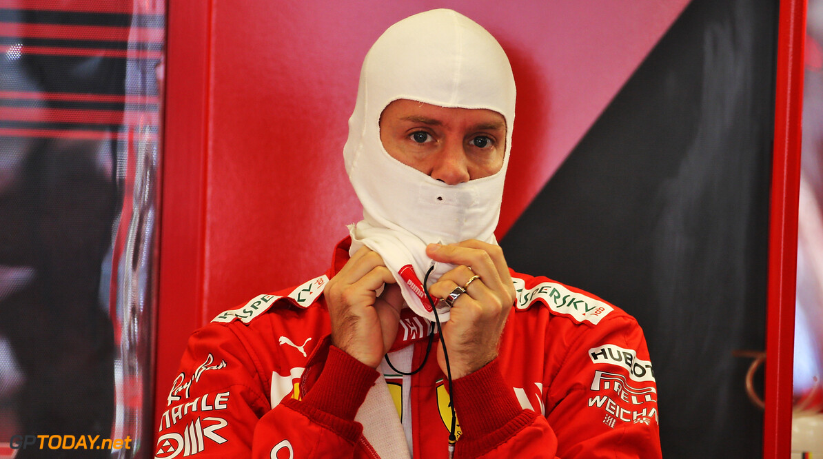 <b>Video: </b>Achterwielophanging Sebastian Vettel geeft plotseling de geest