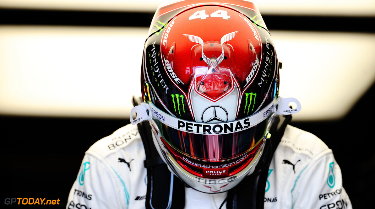 Lewis Hamilton in Brazilië wederom eenmalig met speciale helm aan de start