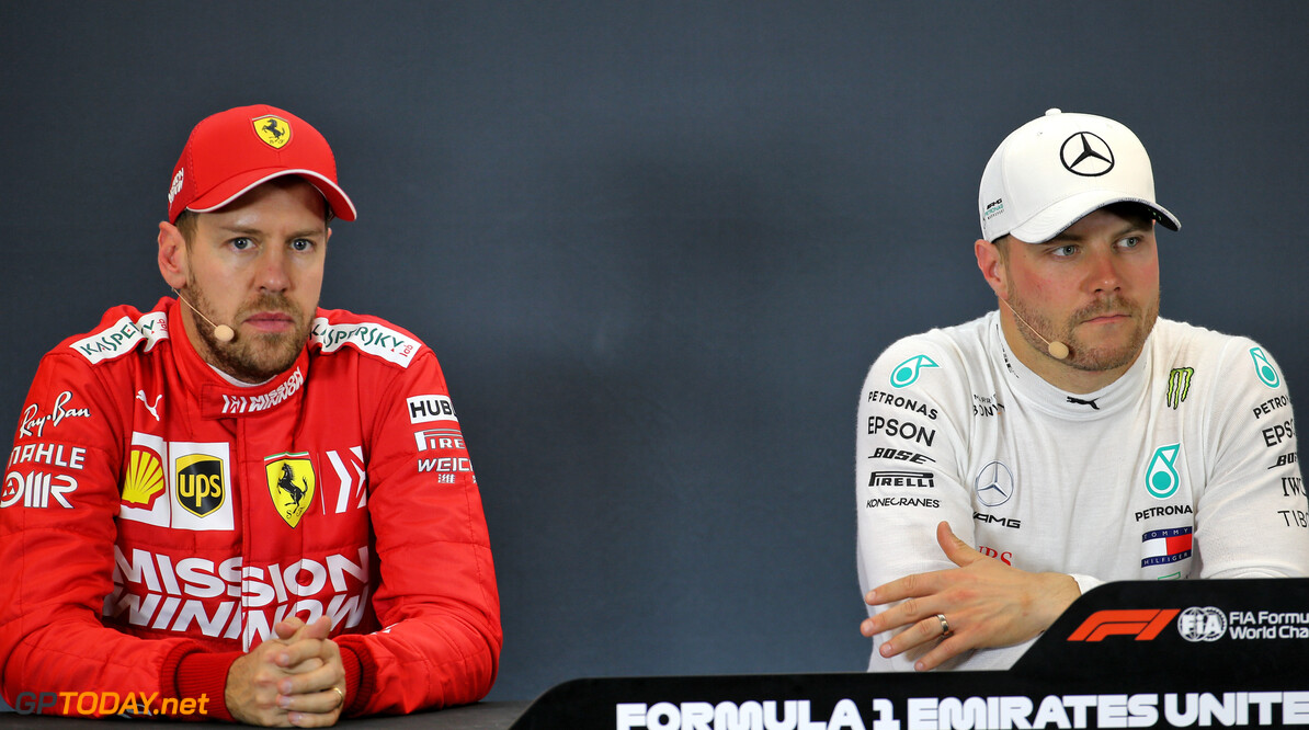 Vettel kritisch over rijgedrag Bottas: "Hij brengt ons in gevaarlijke situatie"