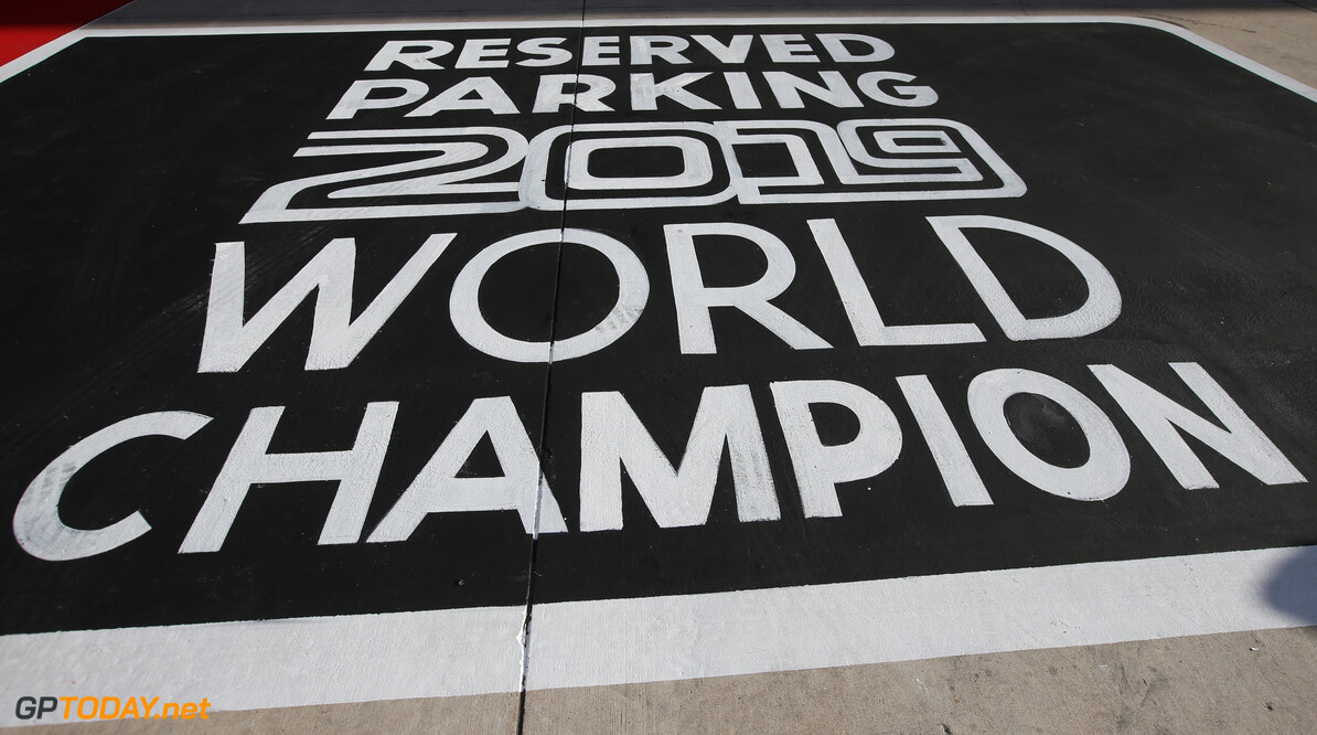 Formula One World Championship
A parking space in Parc Ferme for a future World Champion.
03.11.2019. Formula 1 World Championship, Rd 19, United States Grand Prix, Austin, Texas, USA, Race Day.
- www.xpbimages.com, EMail: requests@xpbimages.com (C) Copyright: Batchelor / XPB Images
Motor Racing - Formula One World Championship - United States Grand Prix - Race Day - Austin, USA
XPB Images
Austin
USA

Formel1 Formel F1 Formula 1 Formula1 GP Grand Prix one Circuit of The Americas November COTA Texas USA United States of America Sunday 03 3 11 2019 Portrait