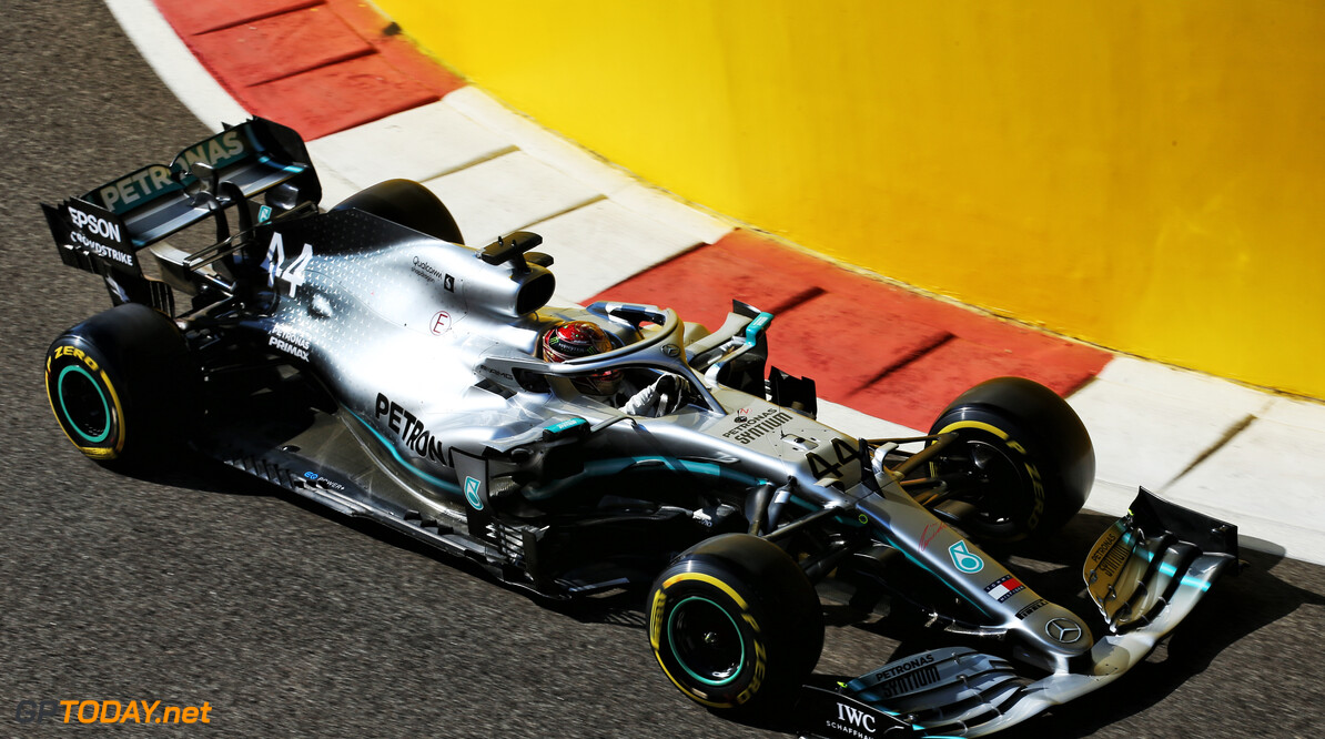 Hamilton 'exploring' in Abu Dhabi by pushing the car 'in a different place'