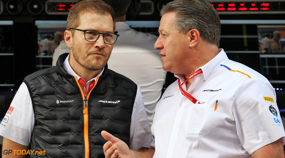 Brown realistisch: "Gaat even duren voordat McLaren aansluiting met top heeft"