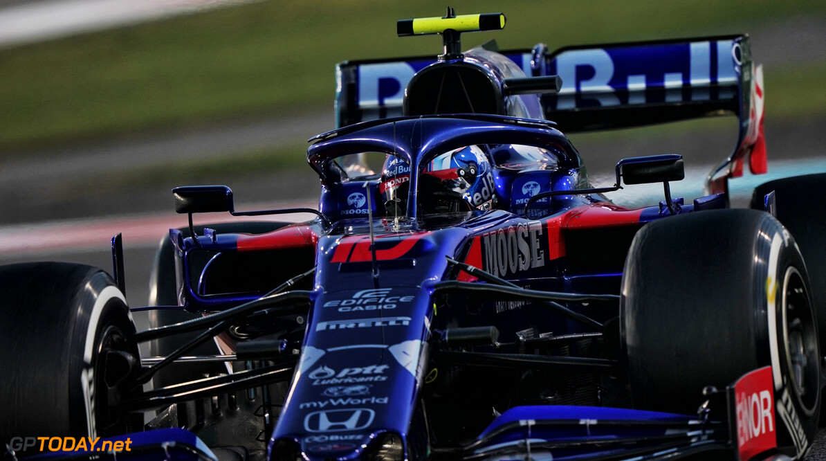 <b>Video: </b>Toro Rosso haalt garagegrap uit met Pierre Gasly in Abu Dhabi