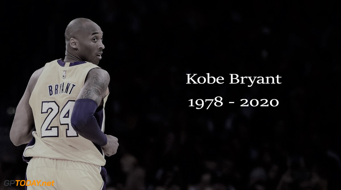 Ook Formule 1-wereld betreurt onverwachte overlijden basketballer Kobe Bryant (41)